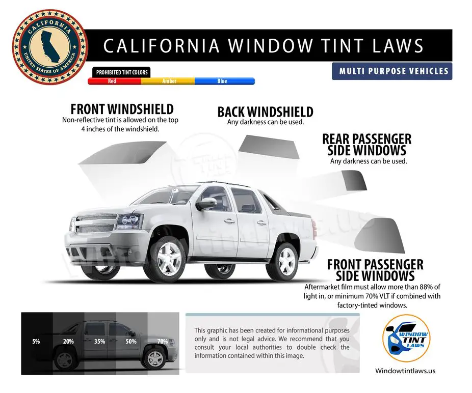 tint laws in california