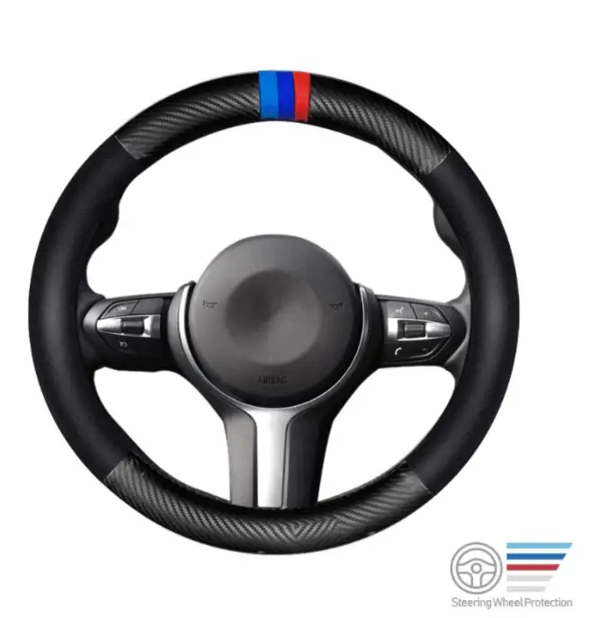 carbon fiber pattern steering wheel cover