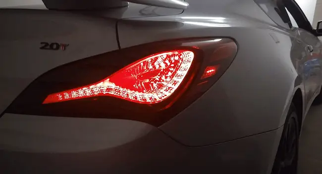 Taillight vinyl tint