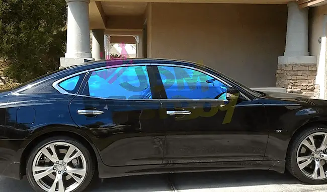 Chameleon tint on car