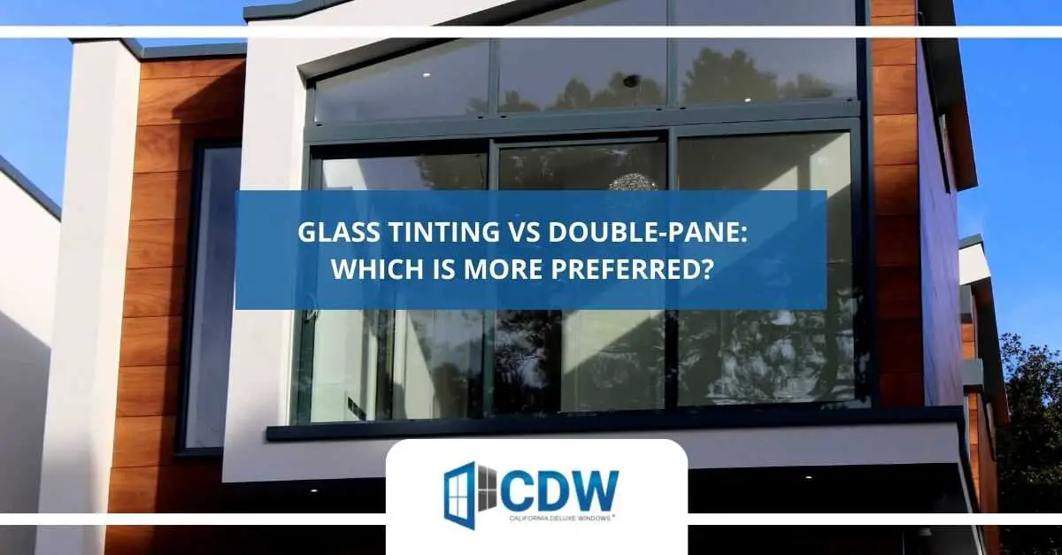 Can you tint double pane windows