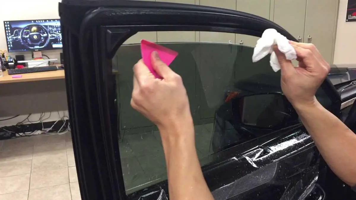 How to install pre cut window tint