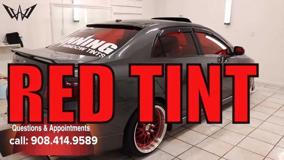Alternatives to red window tint