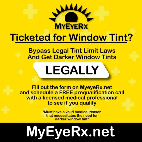 How to get medical exemption for window tint 1